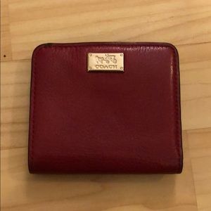 Small coach wallet